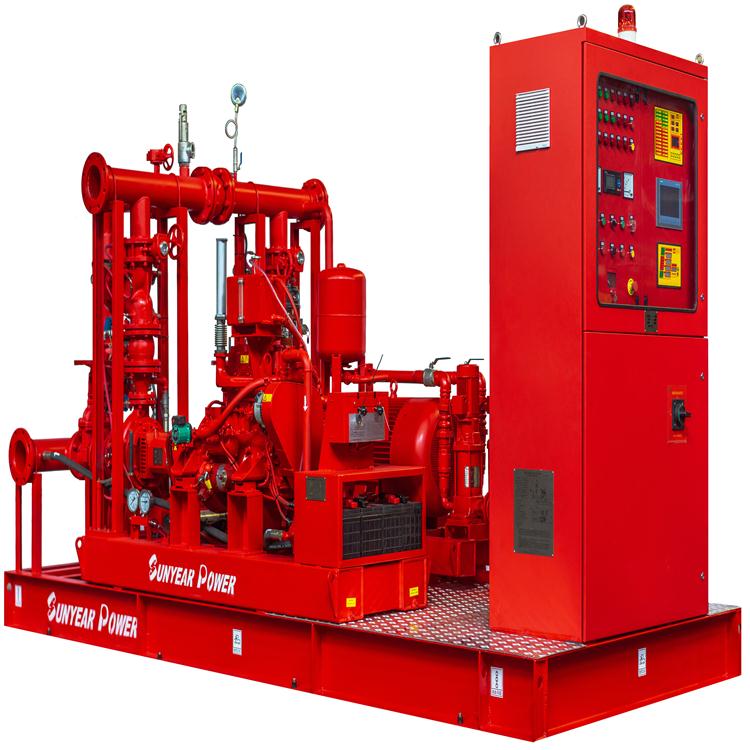 <font color='red'>消防泵</font>CCCF认证-消防双动力给水设备